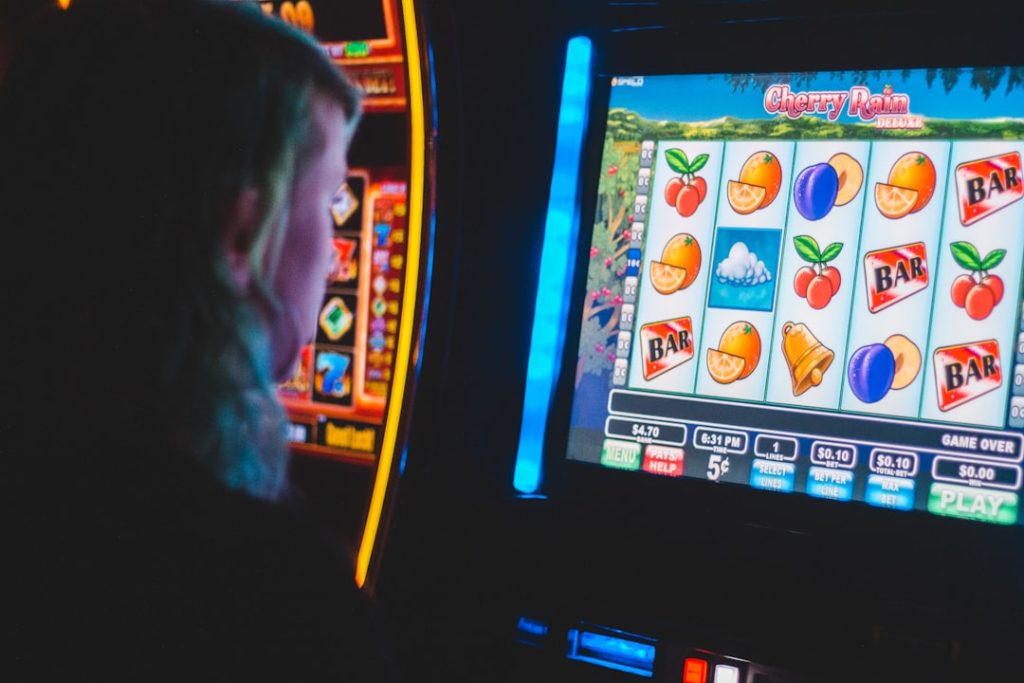 Photo Slot machine