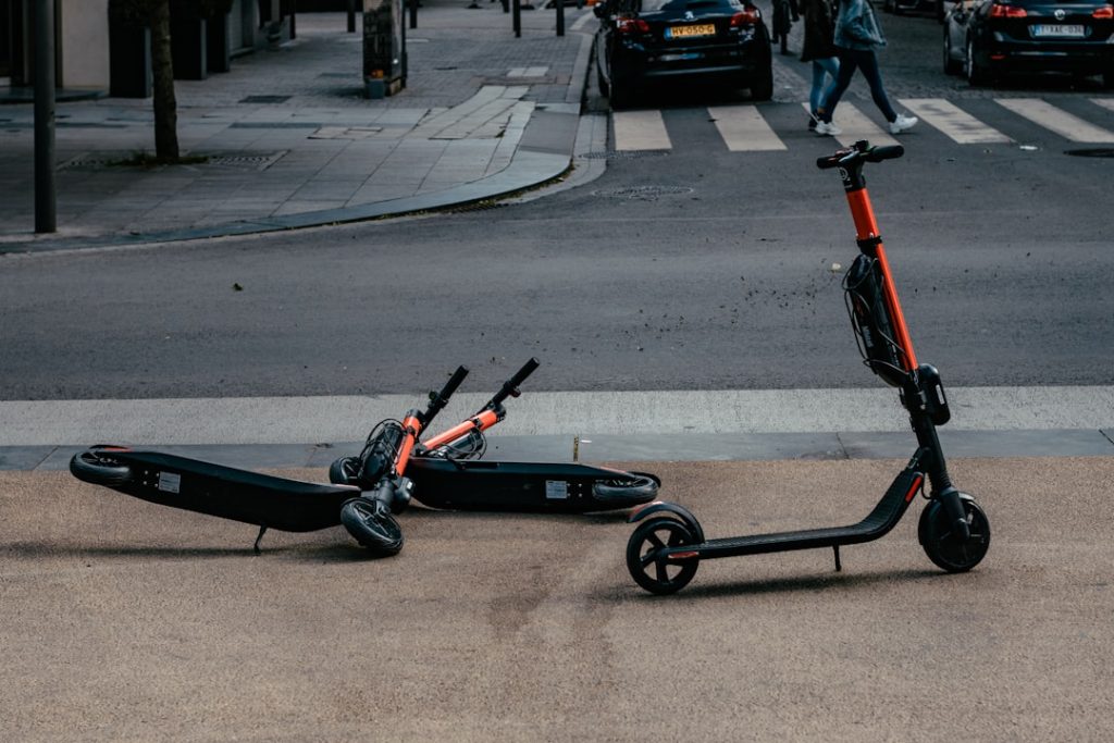 Photo Electric scooter
