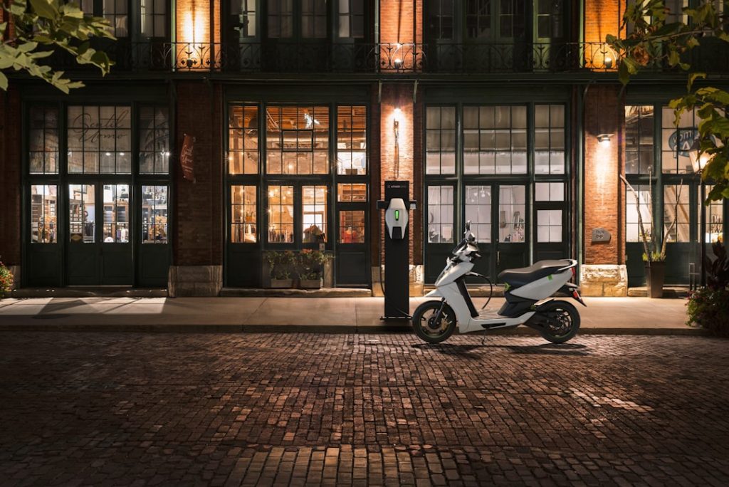 Photo Electric scooter